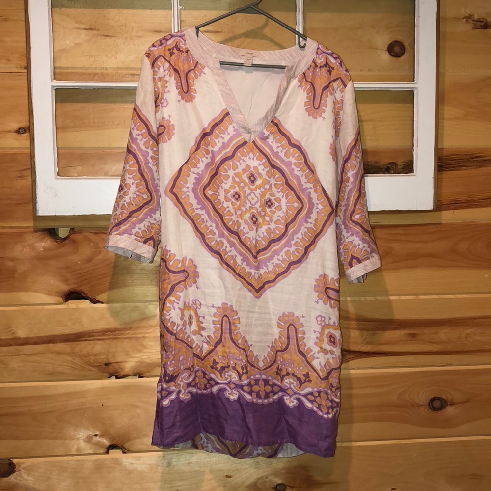 J. Crew linen dress